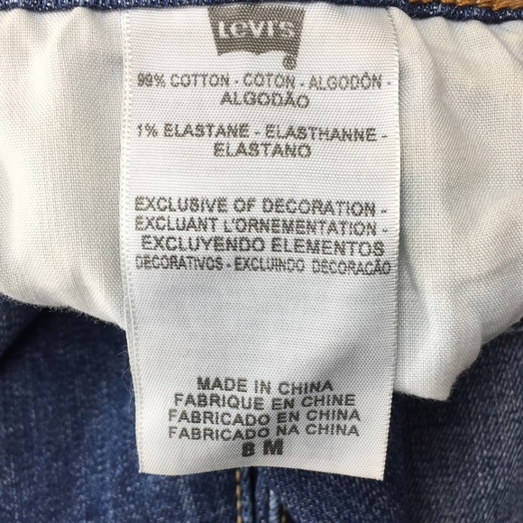 Levis 515 Bootcut Jeans Womens 8M Medium Wash Cotton Denim‎ - Picture 10 of 11